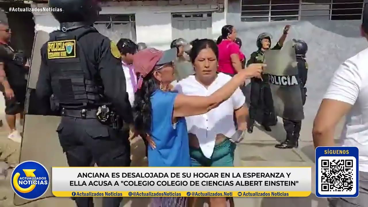 Anciana es desalojada de su hogar y acusa a colegio Colegio de Ciencias Albert Einstein