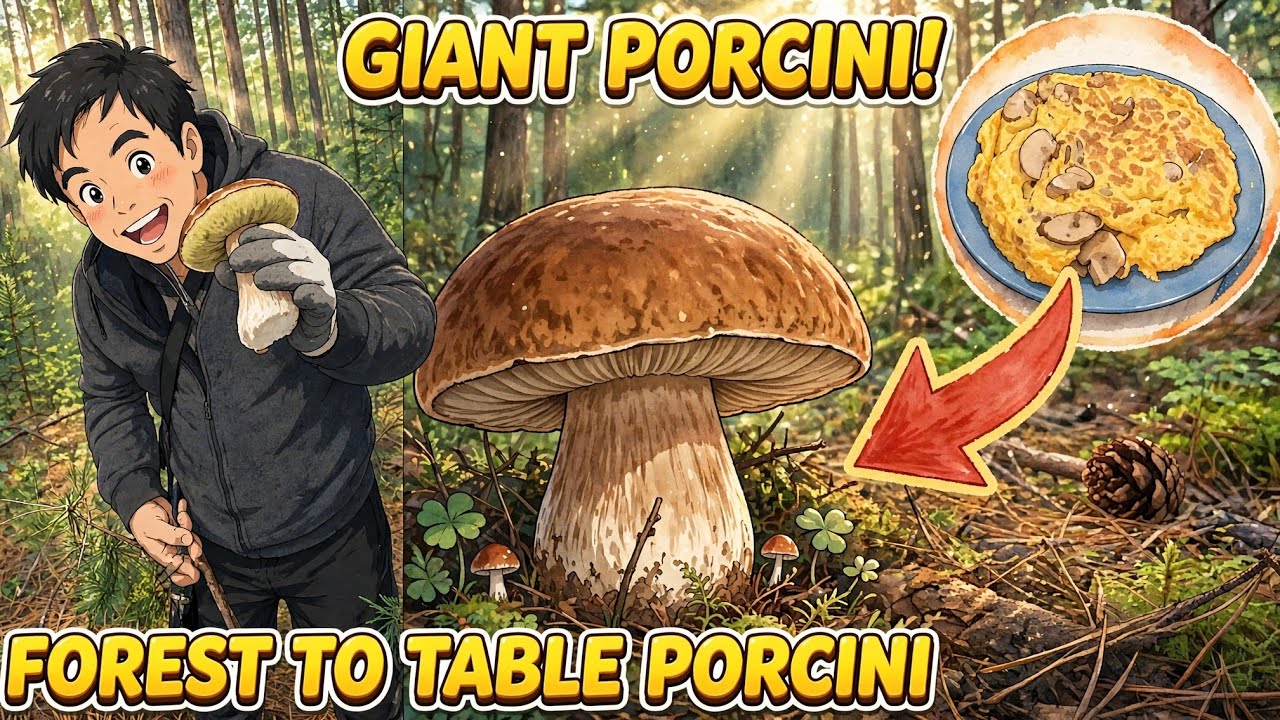 King Bolete, Porcini mushroom ,wild mushroom  Boletus Edulis, penny bun 🍄 Steinpilz, Cep