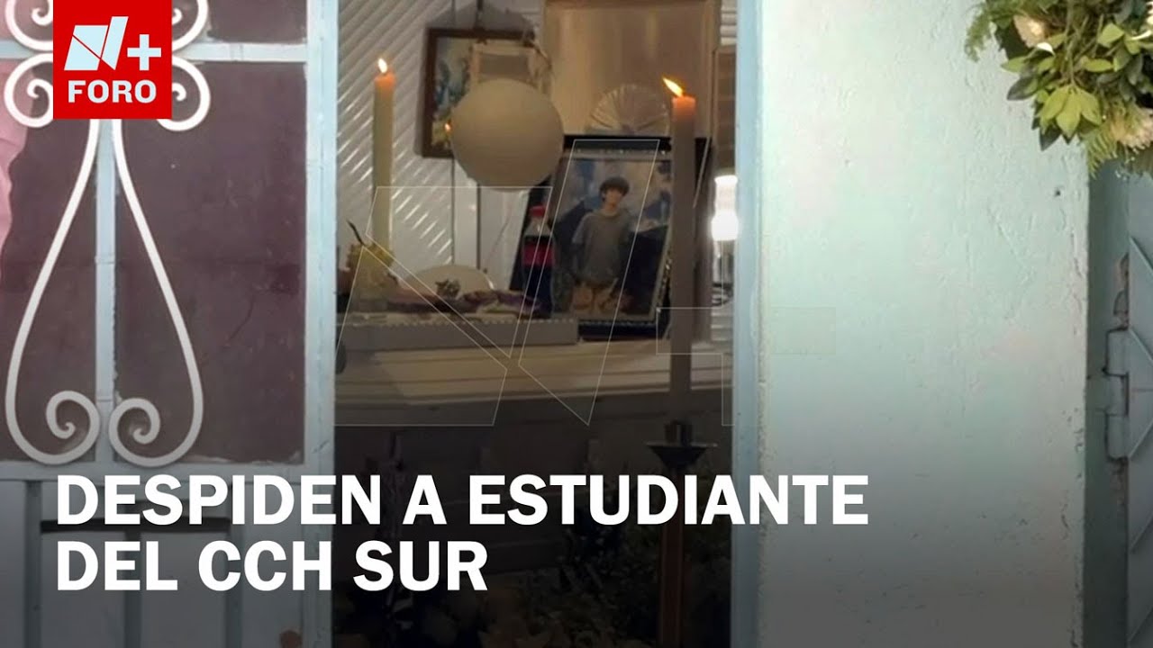 &Uacute;ltimo adi&oacute;s a estudiante asesinado en CCH Sur - Expreso de la Ma&ntilde;ana