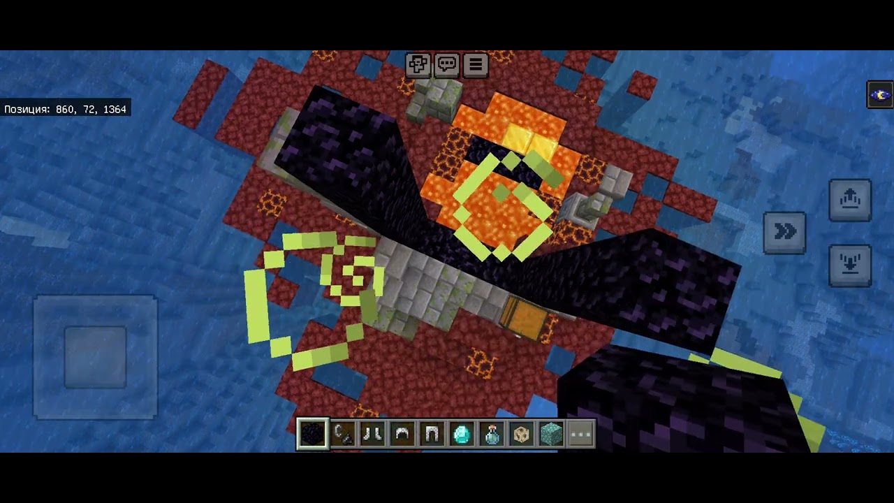 Это что за сид!!! #minecraft #майнкрафт #seed 