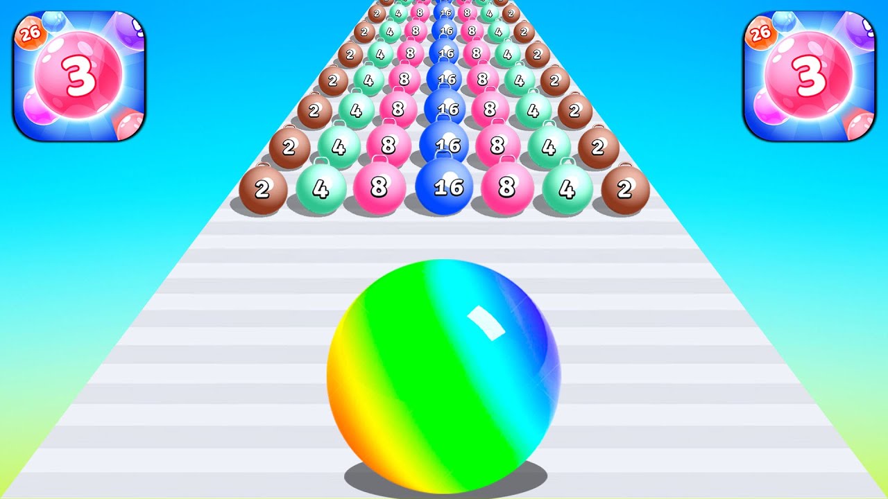 New Satisfying Mobile Games Marble Run, Going  Balls Gameplay iOS,Android Top 3333 Tjktok Max Levels