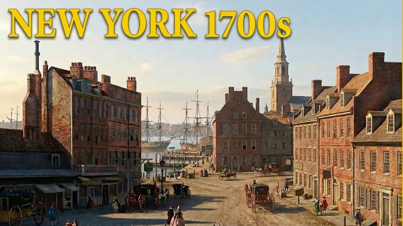 New York in the 1700s Was NOTHING Like Today (AI Reconstruction)