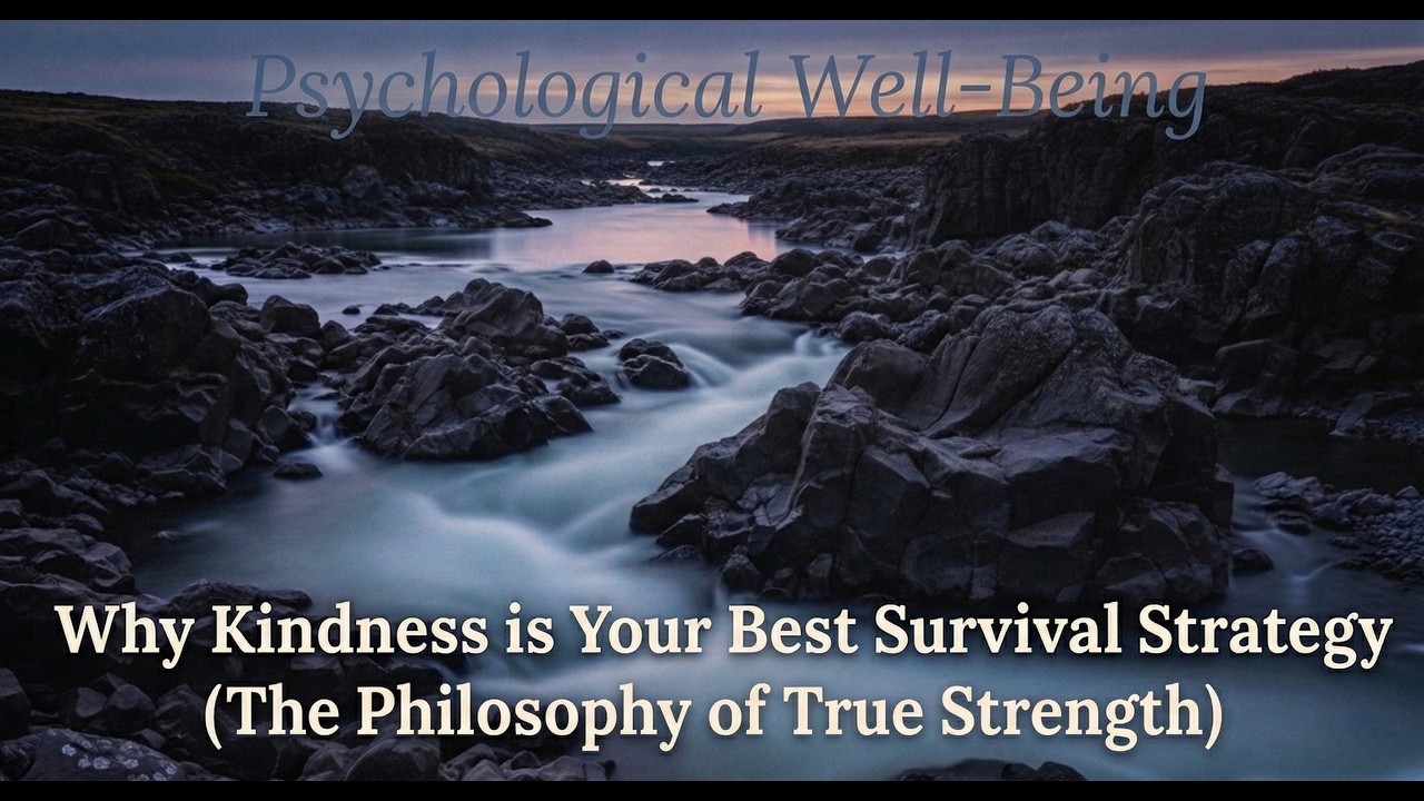 Why Kindness is Your Best Survival Strategy (The Philosophy of True Strength)