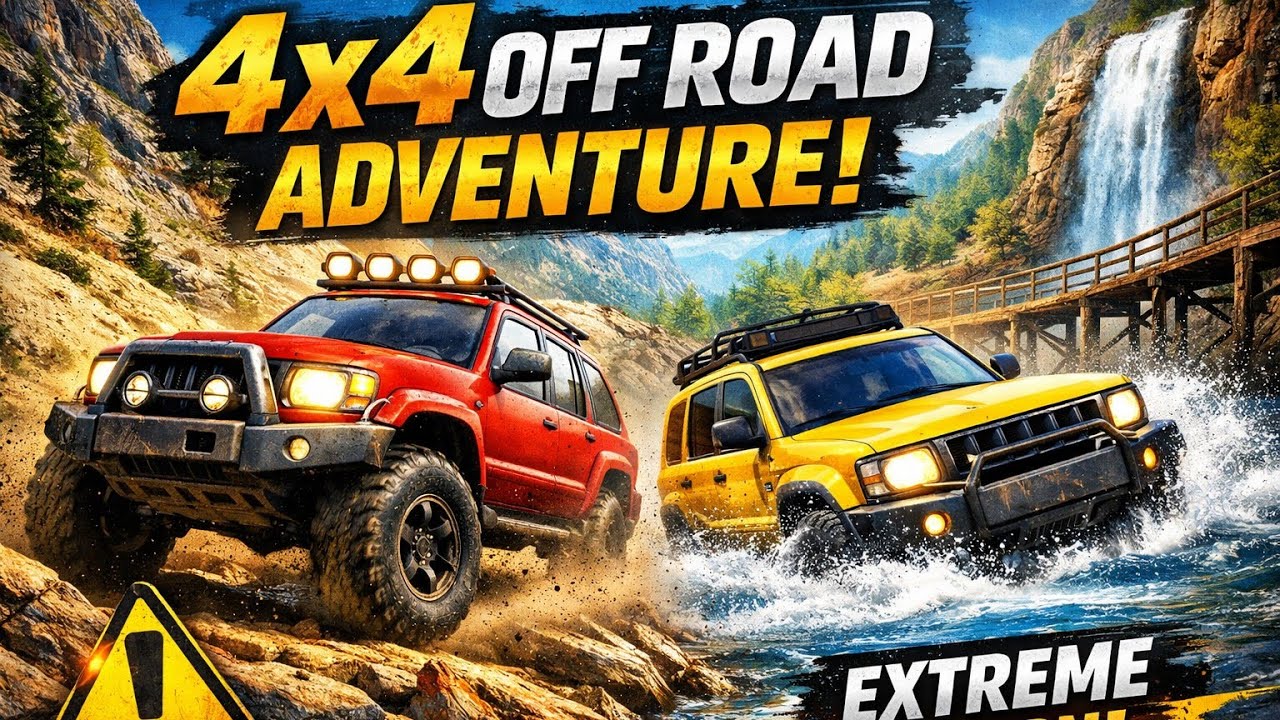 4x4 Off Road Adventure 🚙 | Extreme Hills & River Crossing Game