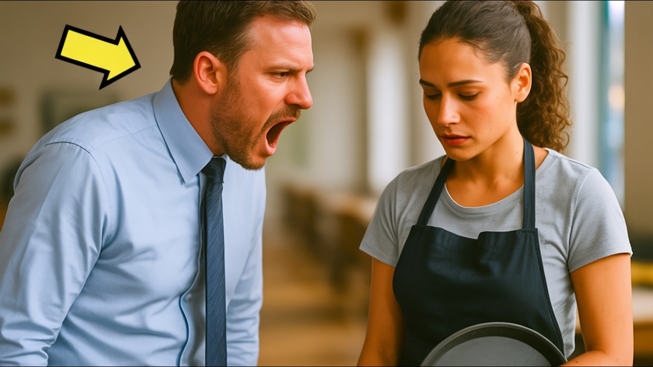 MÜDÜR GARSONA BAĞIRIYOR… AMA SÖYLEDIĞI ŞEY ONU HEMEN ÖZÜR DİLEMEYE ZORLUYOR