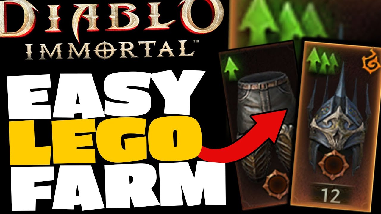 EASIEST Legendary Item FARM In The ENTIRE GAME! Diablo Immortal