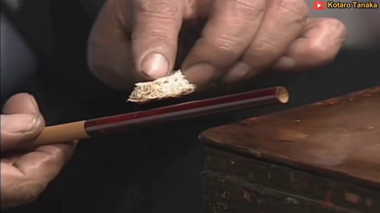 Ancient Technology of Making Edo Fishing Rods - Building an 