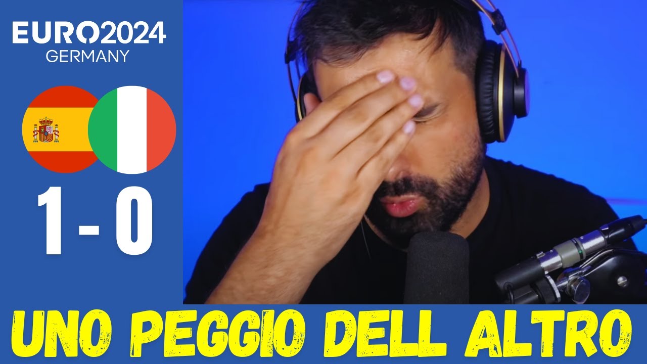UNO PEGGIO DELL'ALTRO | SPAGNA - ITALIA: 1-0