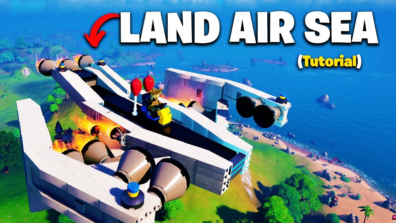 How to Build the ULTIMATE Vehicle in LEGO Fortnite!