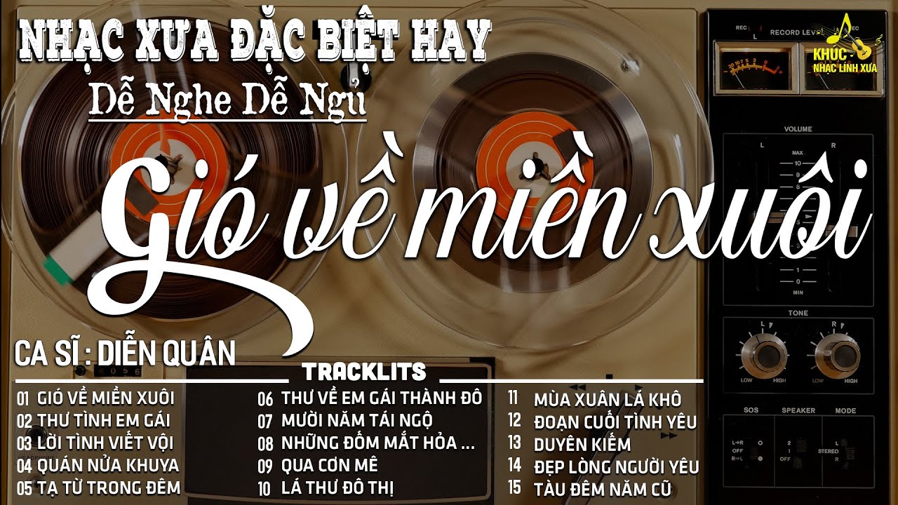 GIÓ VỀ MIỀN XUÔI | LK Nhạc Vàng Trữ Tình HAY NHẤT Nghe CỰC ÊM TAI ➤ BOLERO DIỄN QUÂN MỚI NHẤT 2026