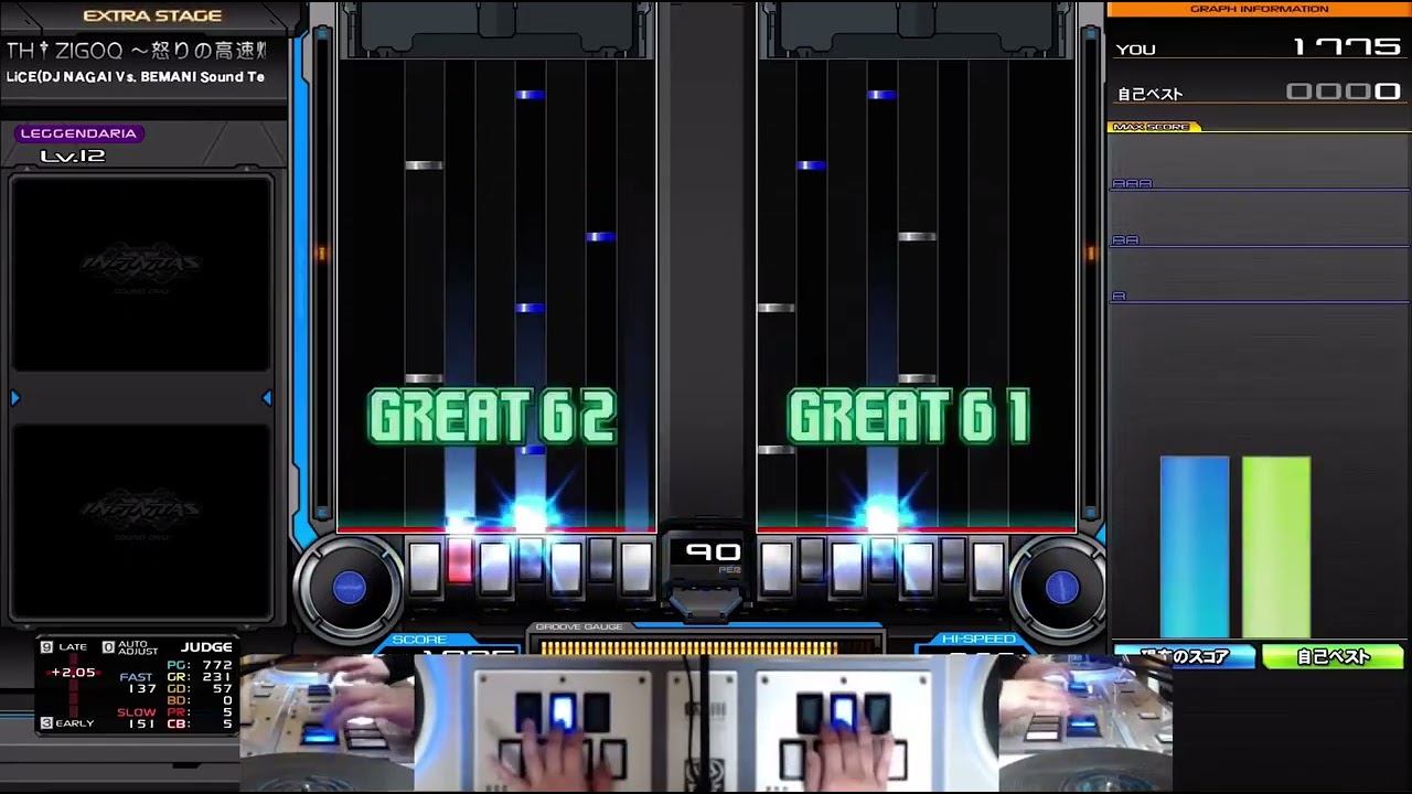 DEATH†ZIGOQ〜怒りの高速爆走野郎〜 DPL EXHARDCLEAR
