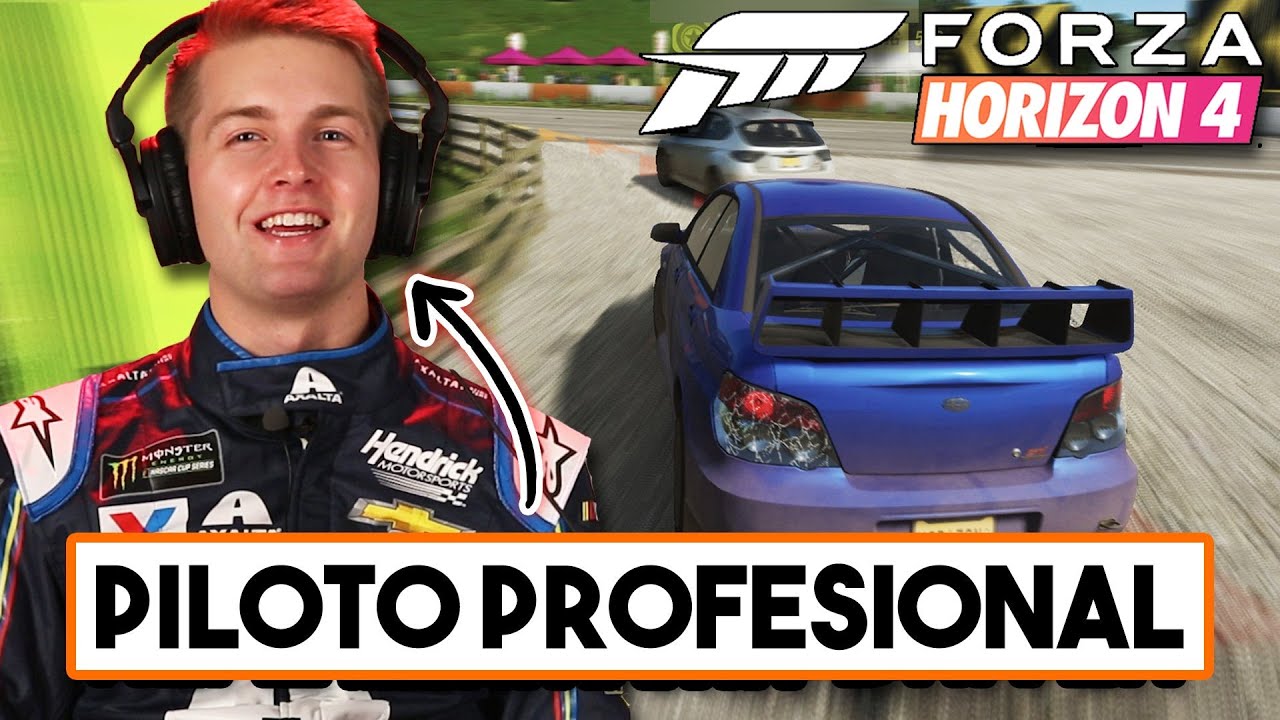 Piloto profesional de carreras intenta ganar en 
