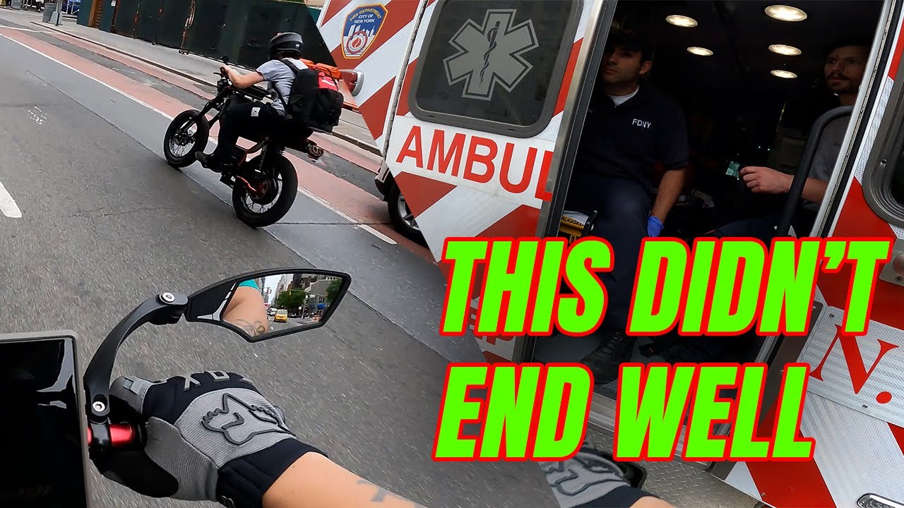 The DANGERS of Riding in NYC
