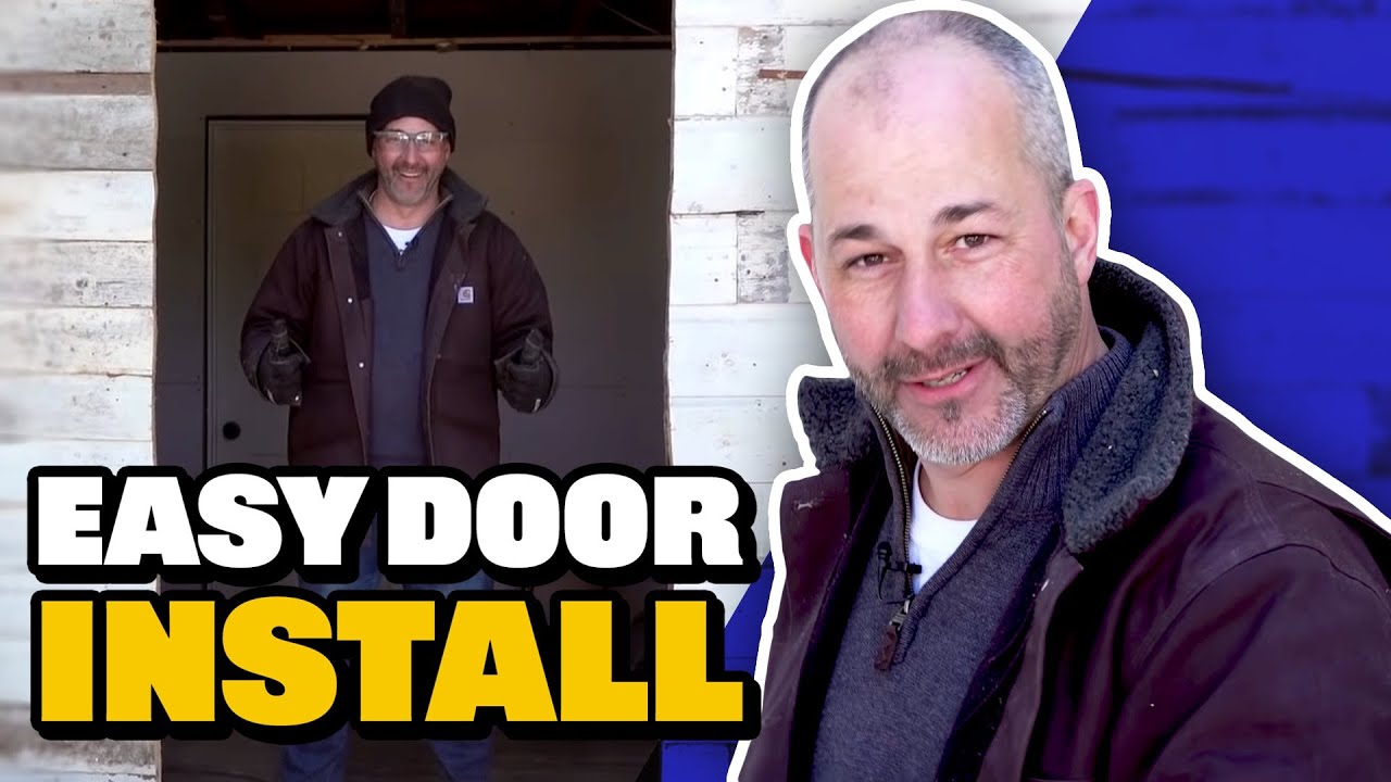Move Your Front Door Yourself! | Door Installation DIY