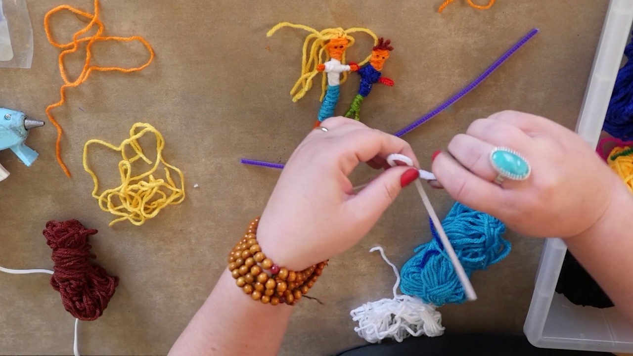 How to make Guatemalan Worry Dolls.