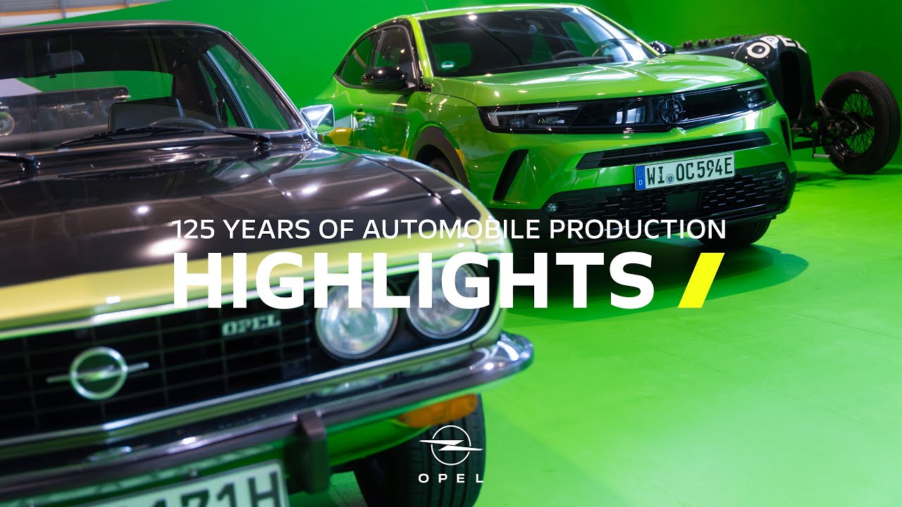 125 Years of Opel Automotive Production | The Highlights