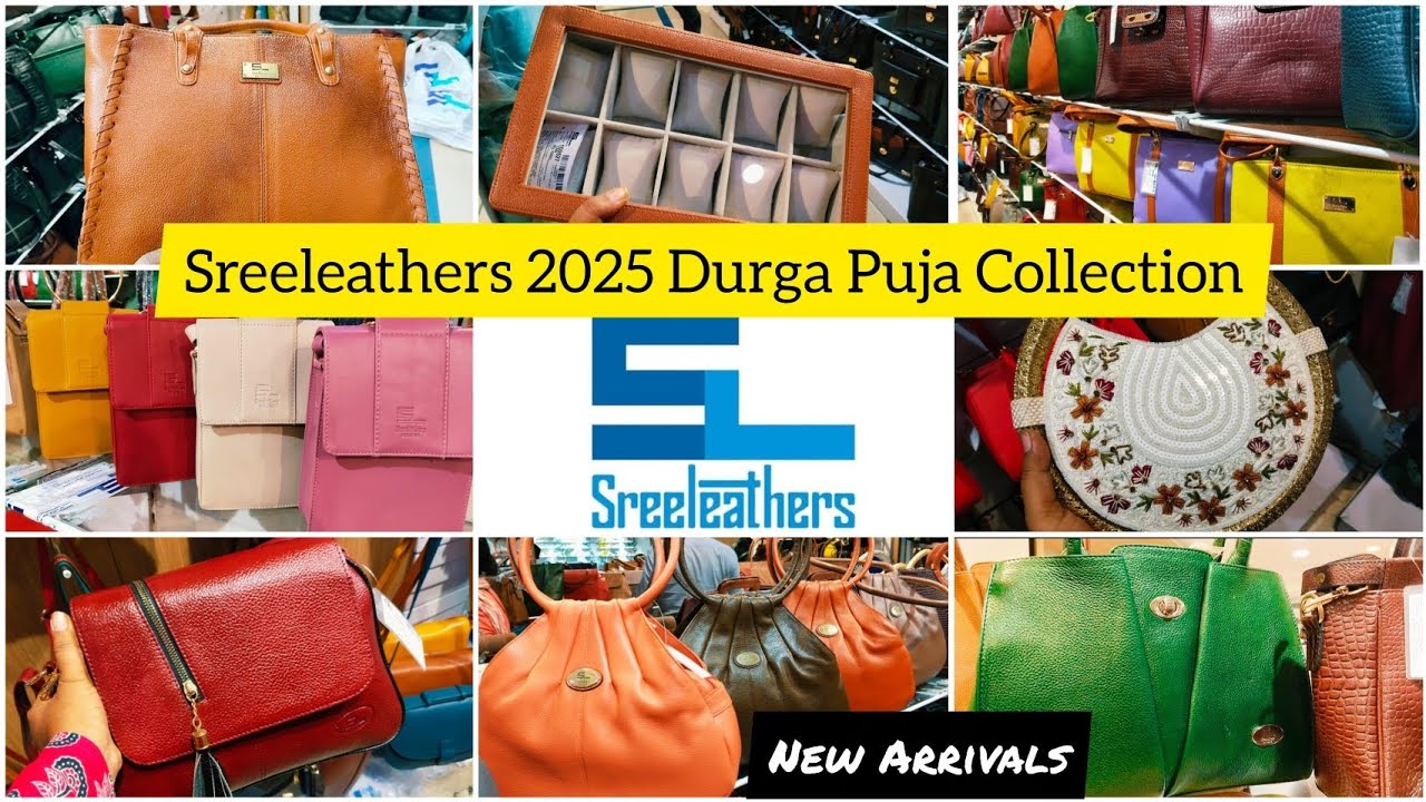 Sreeleathers Durga Puja 2025 Bags Collection Is Here | Sreeleathers Latest Collection For Durga Puja