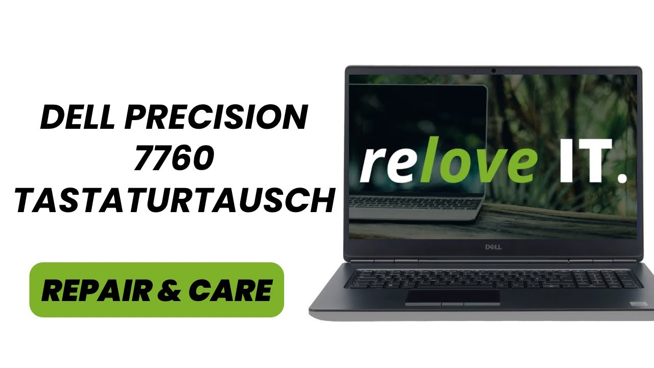 Dell Precision 7760 Tastaturtausch