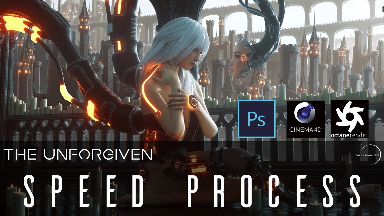 The Unforgiven by Dylan Kowalski - Cinema4D&Octane Render - SpeedProcess