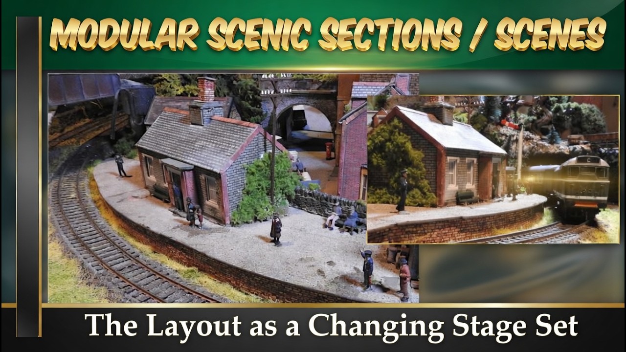 00 Gauge British Module in Situ