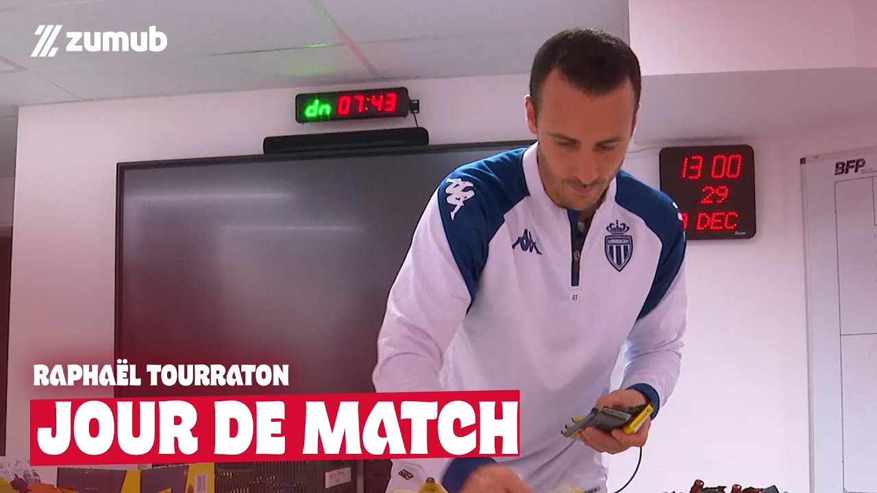 Jour de match - Avec Raphaël Tourraton, diététicien de l'AS Monaco