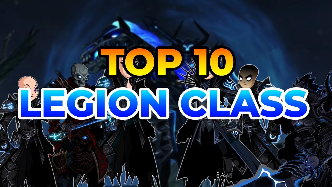 AQW TOP 10 BEST LEGION CLASS 2021!!!