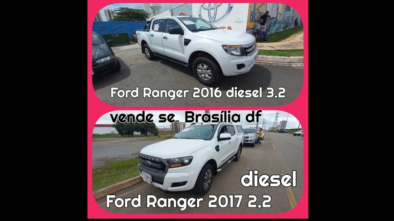 Ford Ranger 2016 3.2 e Ford Ranger 2.2 diesel 4x4 a venda em Brasilia df  feirao