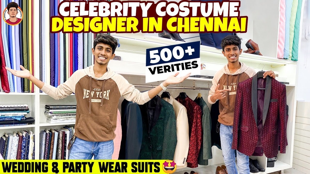 Celebrity Costume Designer in Chennai😍 | Wedding & Party Wear Suits😱🎉 |Naveen’s Thought