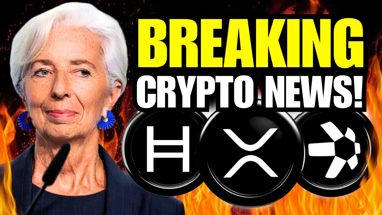 European Central Bank President CONFIRMS Digital Euro on HBAR, QNT & XRP!