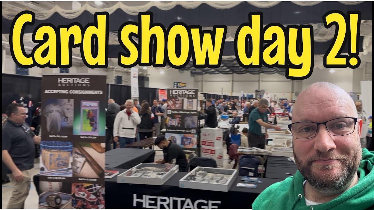 2 More Massive Pickups! Strongsville Card Show Day 2 Sights!