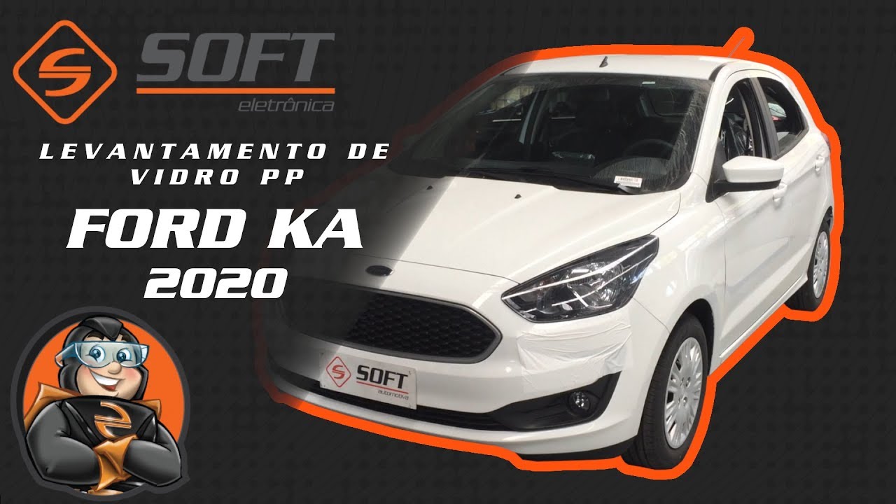 Ford Ka a partir de 2020 4 VI - Levantamento de Vidros - Infinity Plug and Play Antiesmagamento