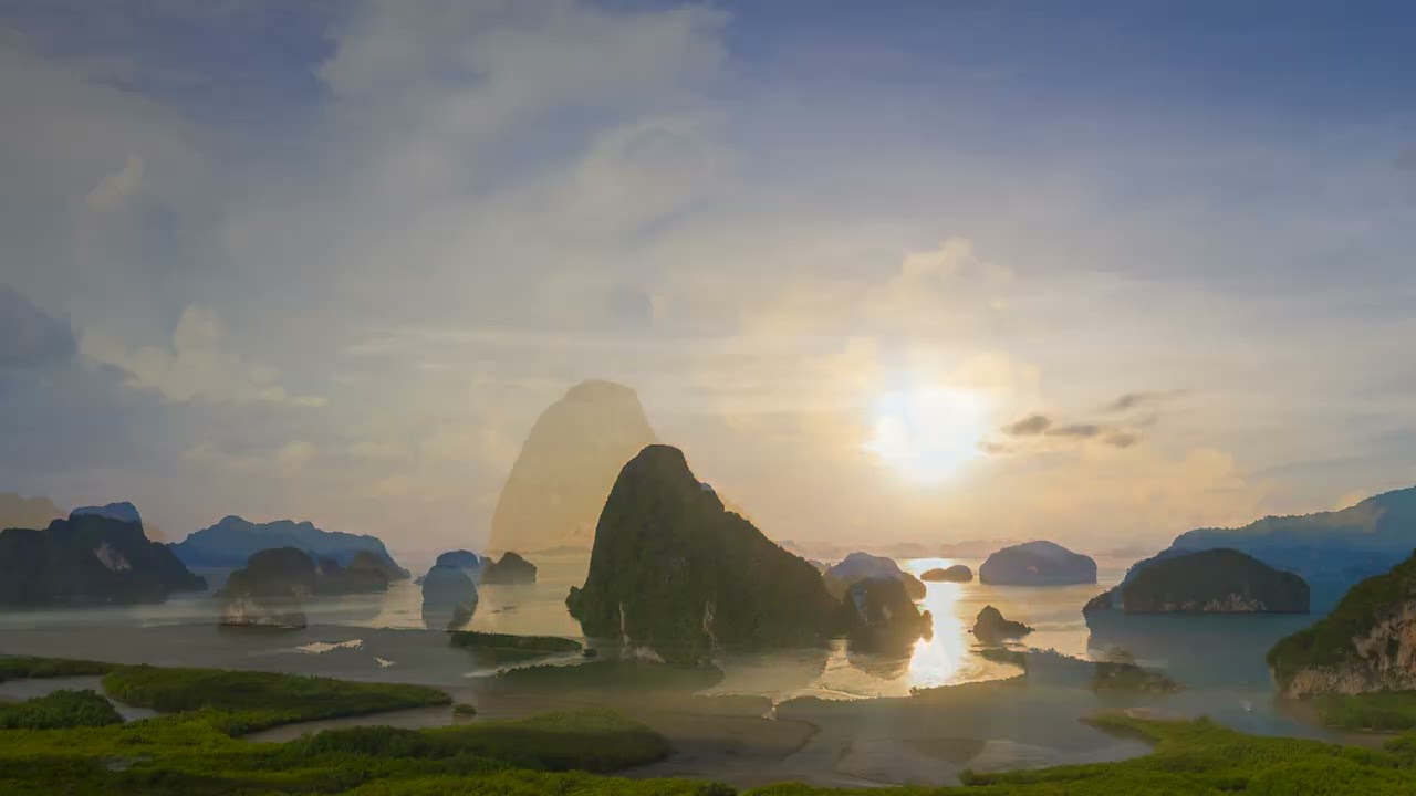Samet Nangshe in Phang Nga Bay, Thailand