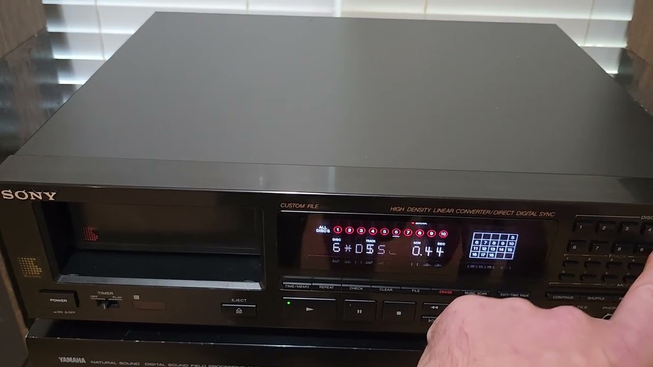 SONY CDP-C910 FUNCTION DEMO