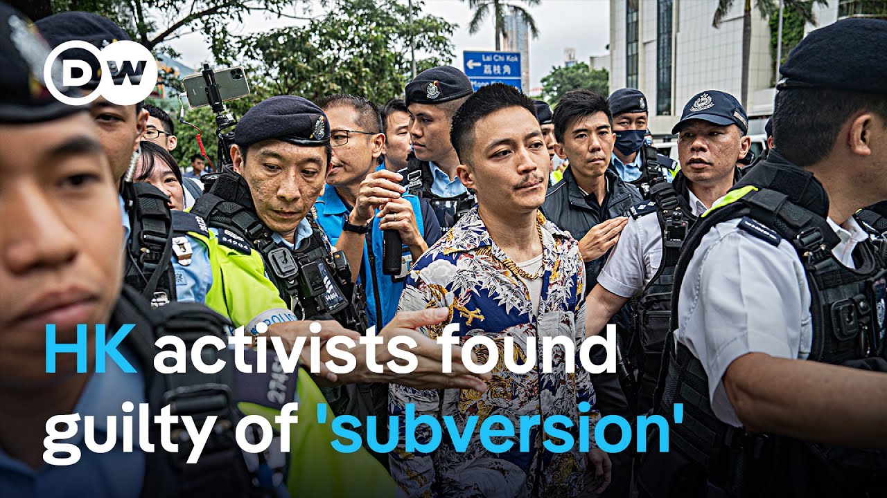 Hong Kong: Democracy activists convicted in landmark ruling | DW News