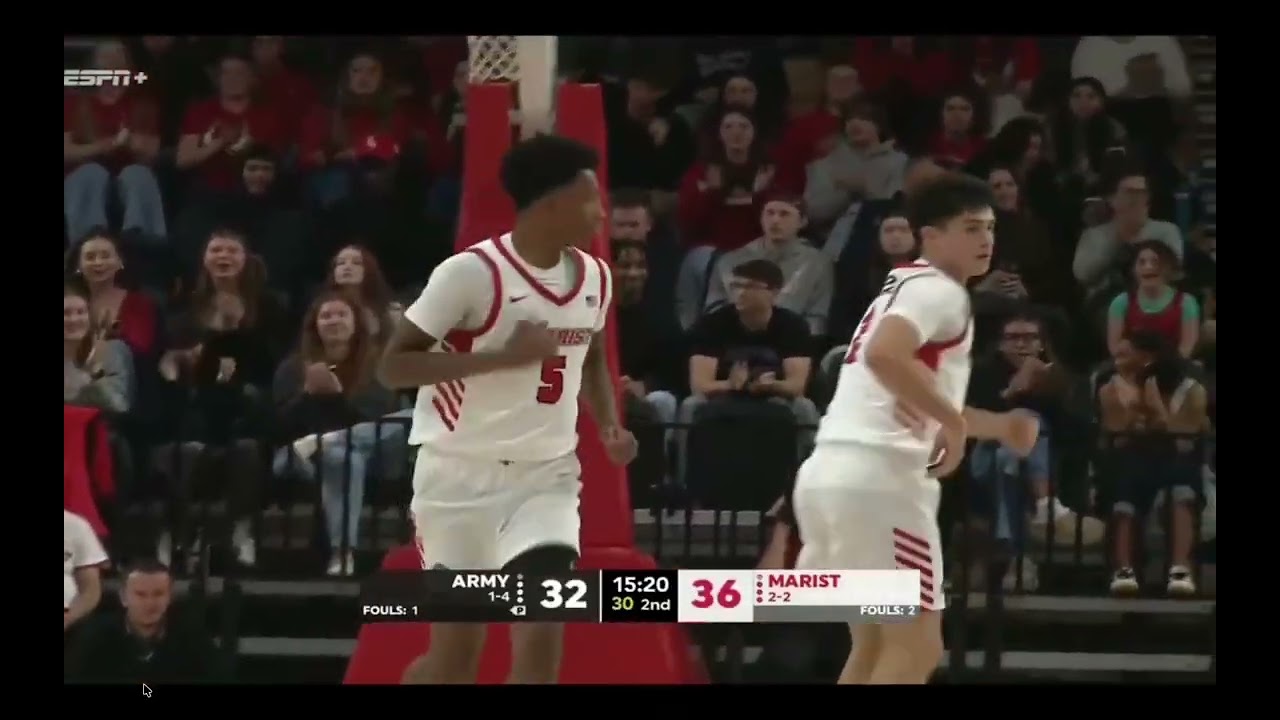 Marist Men's Basketball VS Army