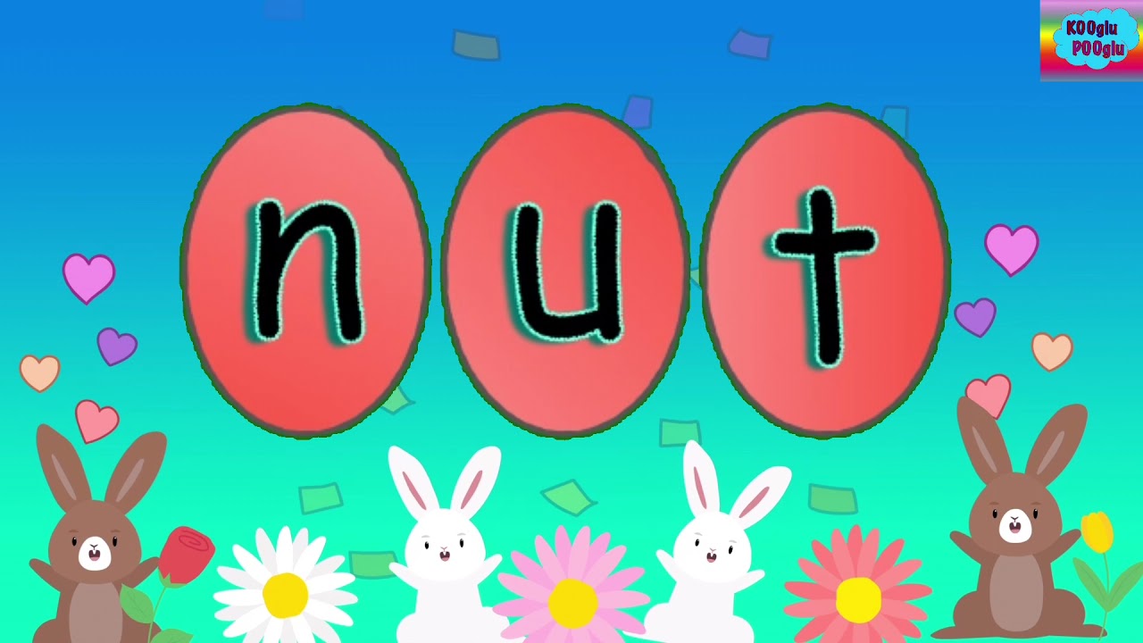 #Phonics CVC Words || Short Vowel Sound letter 'U' Words || Consonant Vowel Consonant || Letter U