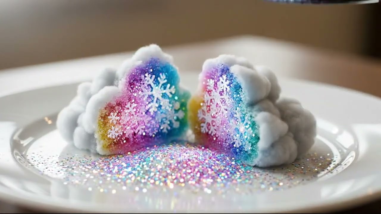 AI ASMR | Which colourful cloud Would You like cutting On? | Choose cloud 