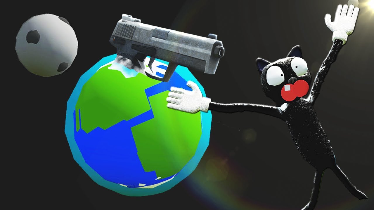 CARTOON CAT IS SHOT INTO SPACE ☄️ Bad Trevor Henderson Dupes 60 (Garry's Mod)
