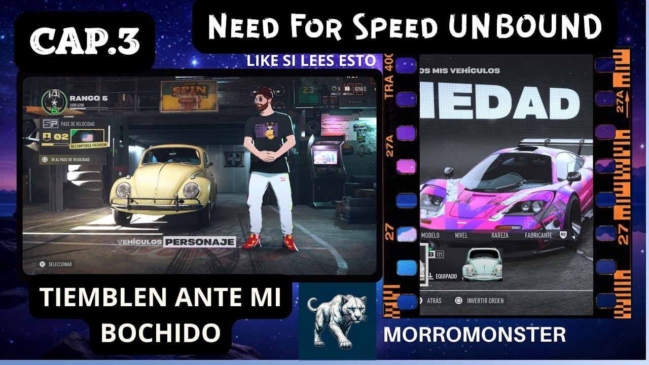 LA LLEGADA DEL BOCHIDO, NFS UNBOUND|Parte 3|MORROMONSTER