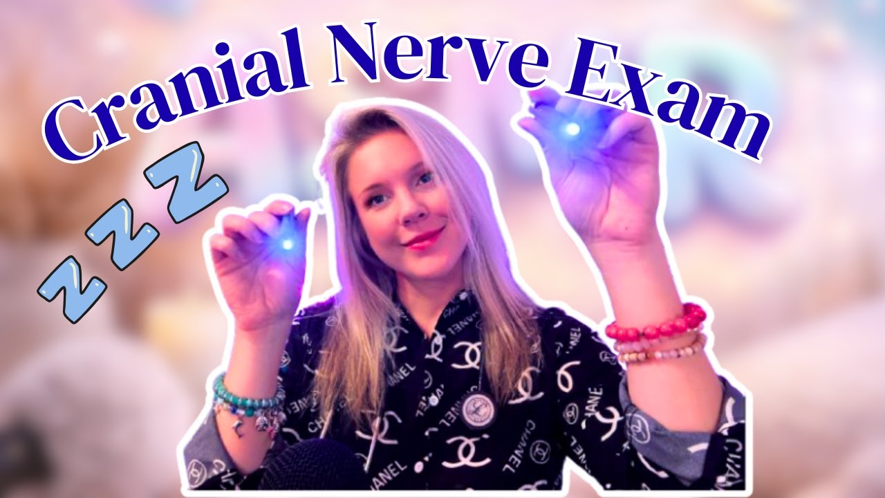 Nurse gets 👀 EXTRA CLOSE 👀 Cranial Nerve Exam (ASMR Sleep Exam)