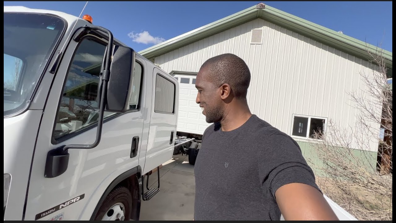 2016 ISUZU NPR Crew Cab Walkaround Future Camper Overland Conversion