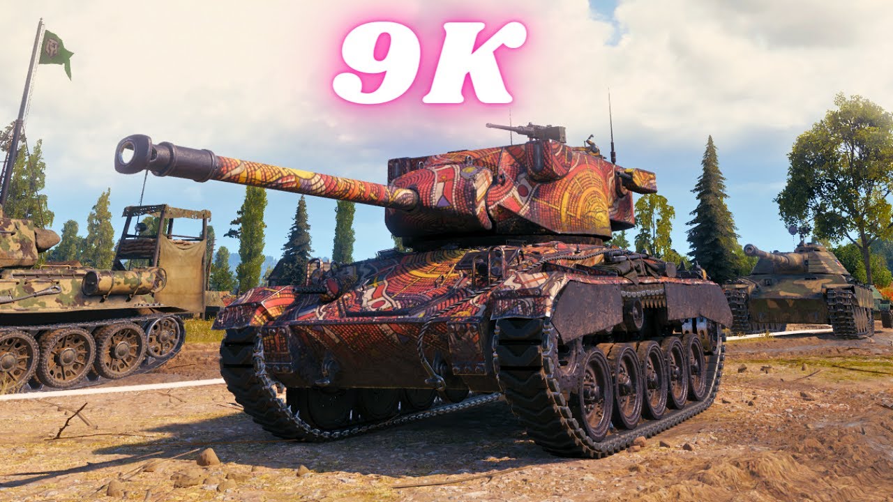 Super Chaffee - 9K Spot Damage World of Tanks Replays