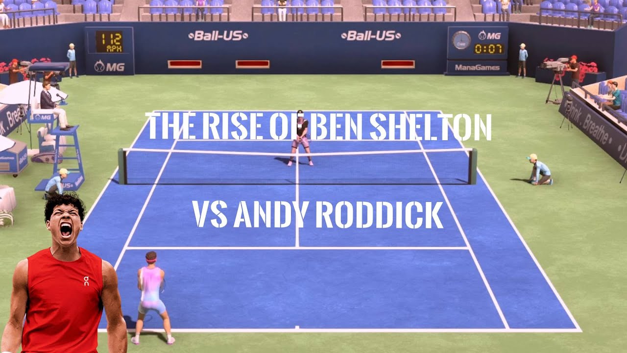 🎾The Rise of Ben Shelton - vs Andy Roddick - Tennis Elbow 4