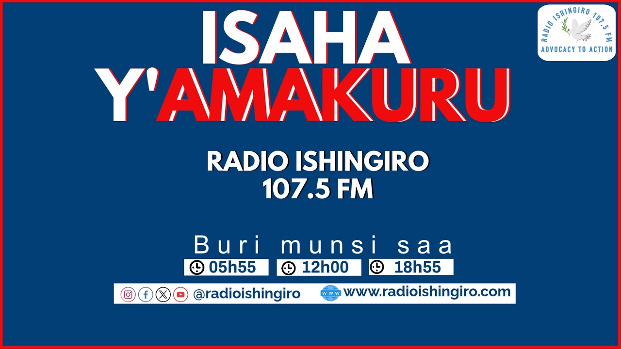 AMAKURU YA RADIO ISHINGIRO YO KUWA 05.03.2026