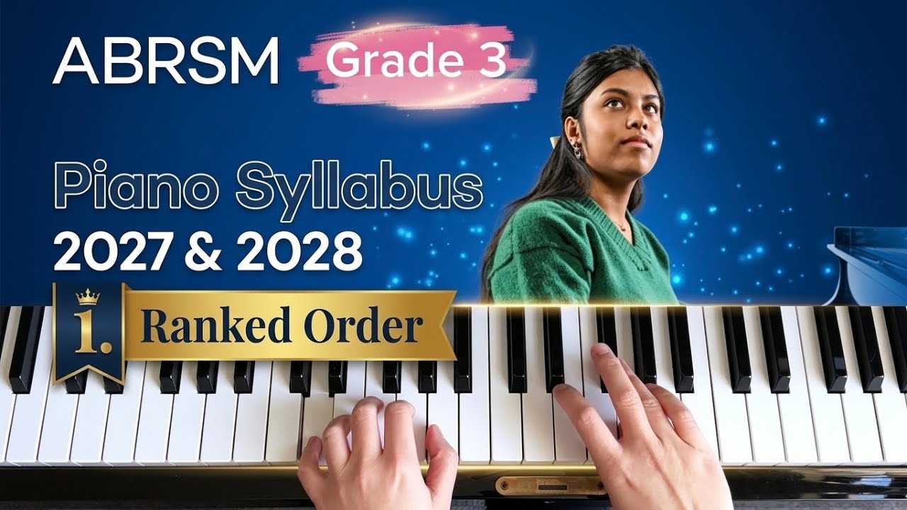 The Complete ABRSM 2027-28 Grade 3 Piano Exam Pieces | Ranked by My Favourite