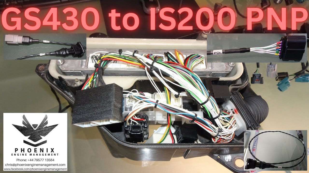 Jack GS430 2000-2005 3UZ-FE VVT-i adapted to IS200 Plug and Play for Manual Gearbox