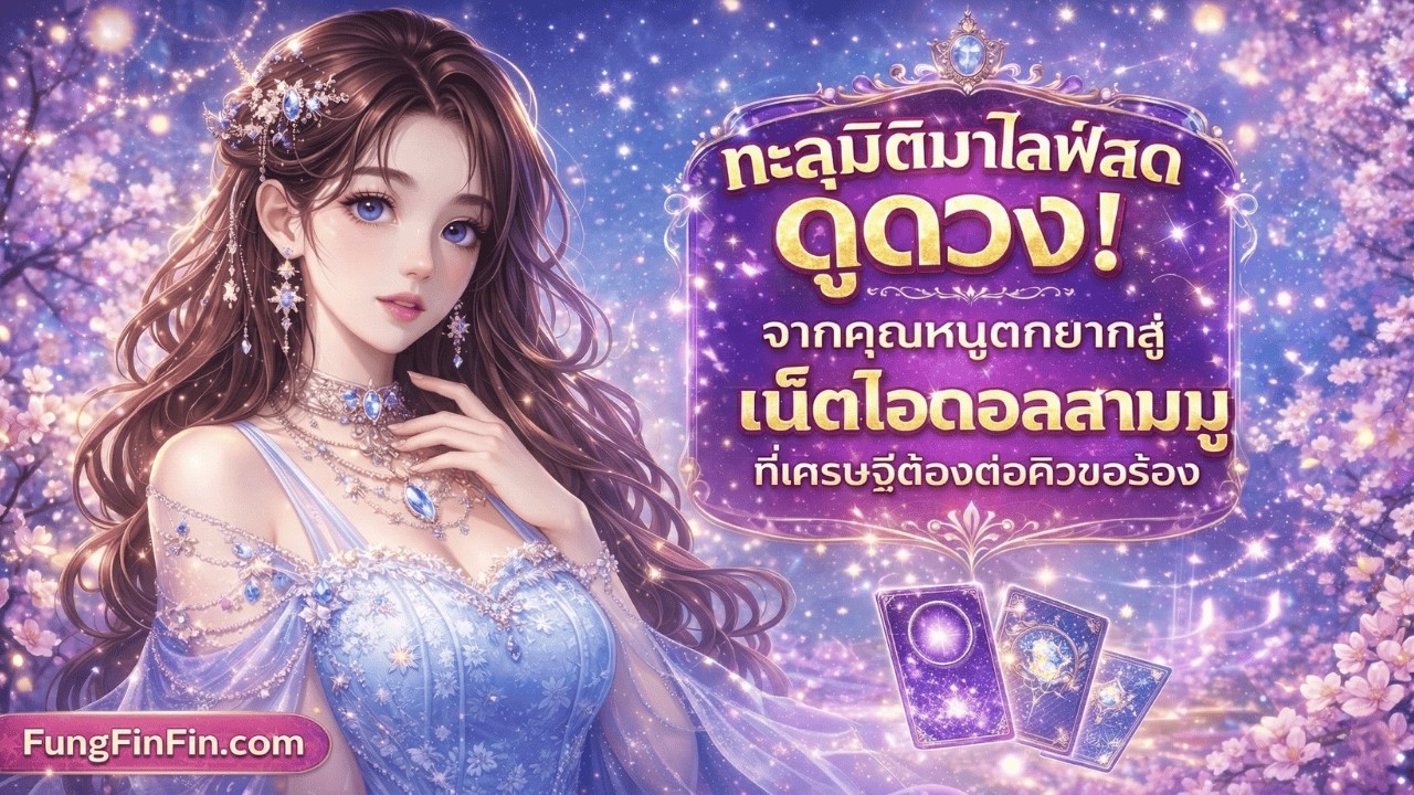 ✨ทะลุมิติมาไลฟ์สดดูดวง! จากคุณหนูตกยากสู่ เน็ตไอดอลสายมู ที่เศรษฐีต้องต่อคิวขอร้อง