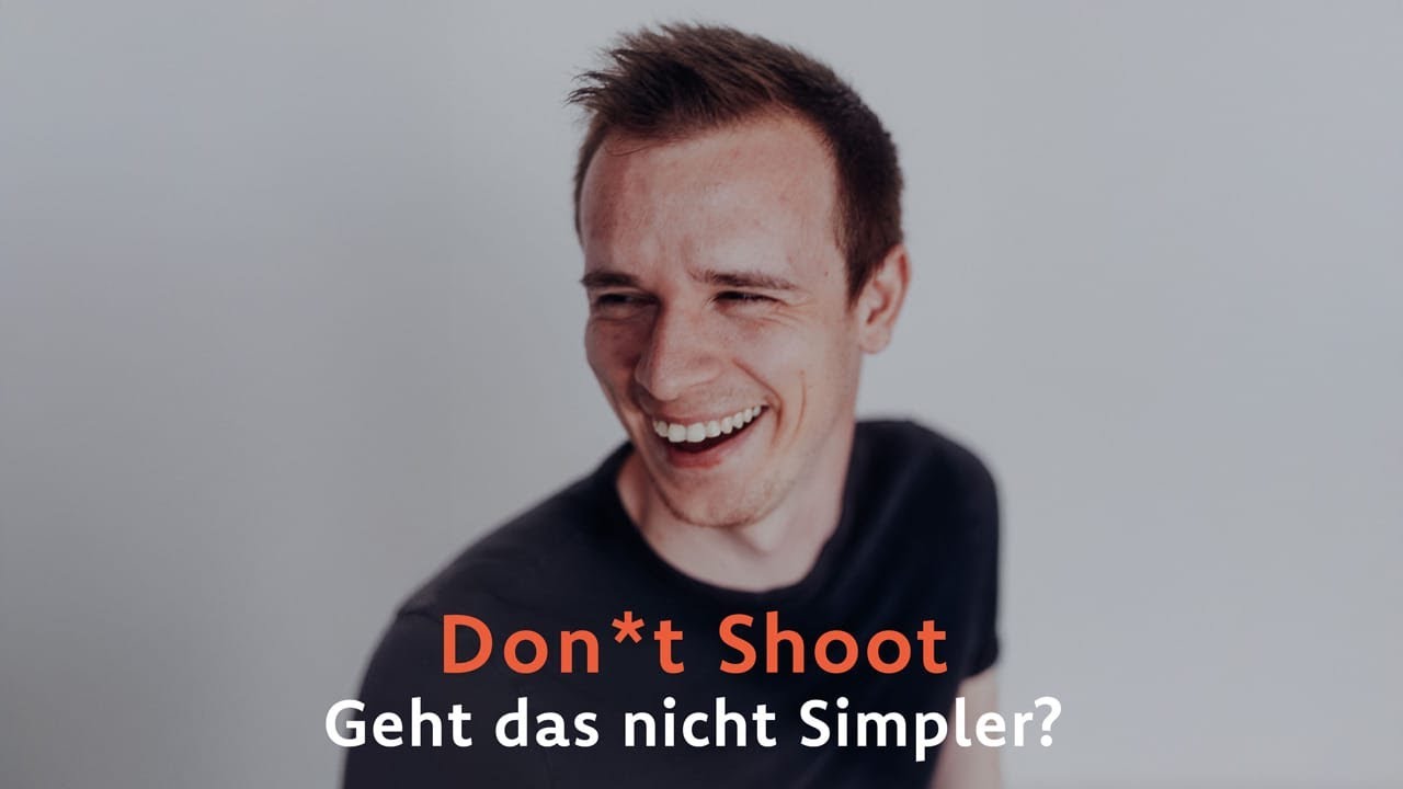 Fotografieren könnte so einfach sein