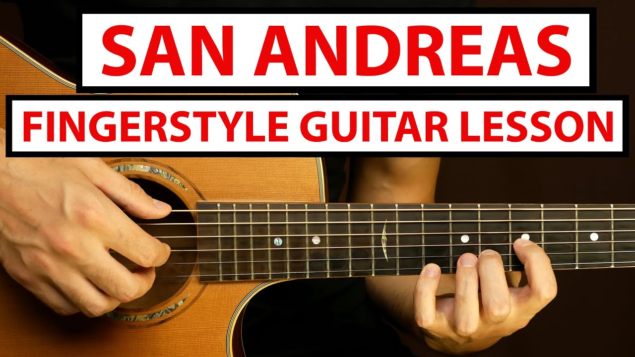 GTA San Andreas | Fingerstyle Guitar Lesson (Tutorial) How to Play Fingerstyle