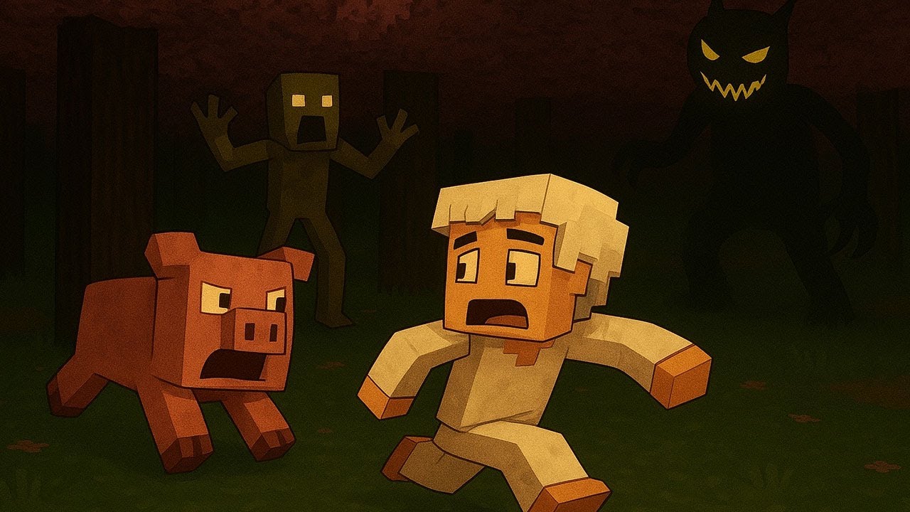 MINECRAFT WALD (Kompletter Film) | HeroCrafter